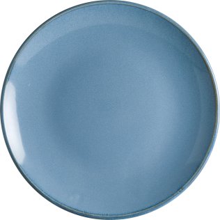 Sky Gourmet Teller flach 21cm Blau Porzellan