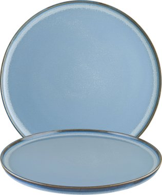 Sky Hygge Teller flach 28cm Blau Porzellan