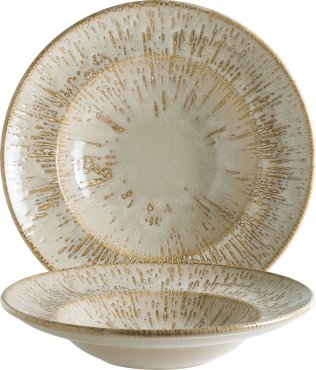 Snell Sand Gourmet Pastateller 27cm Beige Porzellan