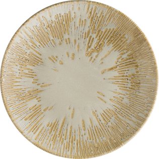 Snell Sand Gourmet Teller flach 17cm Beige Porzellan