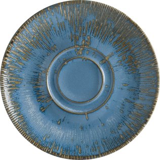 Snell Sky Gourmet Kombiuntertasse 19cm Blau Porzellan