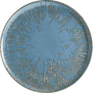 Snell Sky Gourmet Pizzateller 32cm Blau Porzellan