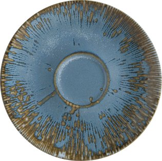 Snell Sky Rita Untertasse 12cm Blau Porzellan