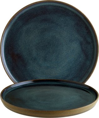 Sphere Ocean Hygge Teller flach 28cm Blau Porzellan