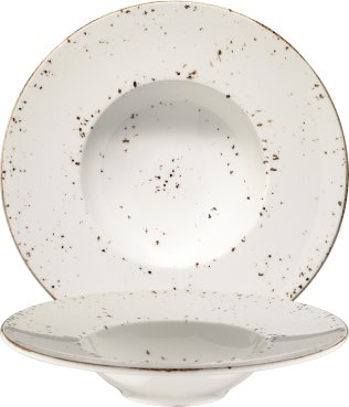 Grain Banquet Pastateller 28cm Creme Porzellan