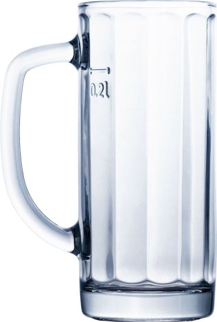Minden Bierseidel 28 cl 0,2 l /-/ Transparent