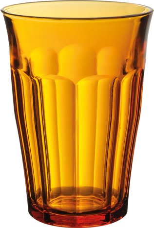Picardie Amber Tumbler 36 cl Gelb 87 x mm