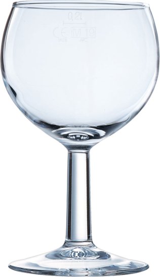 Ballon 2 Weinkelch 25 cl 0,2 l /-/ Transparent