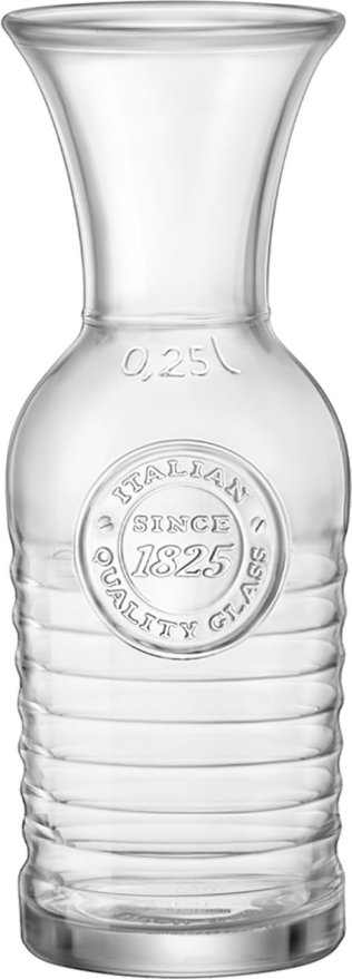 Officina 1825 Karaffe 30,5 cl 0,25 l /-/ PR Transparent