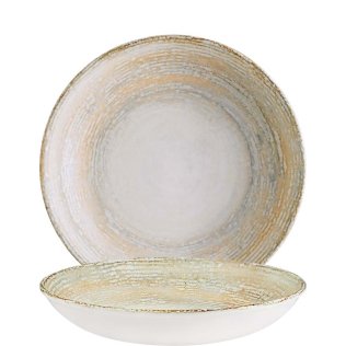 Patera Bloom Teller tief 25cm Beige Porzellan