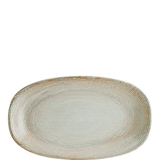 Patera Gourmet Servierplatte oval 29x17cm Beige Porzellan