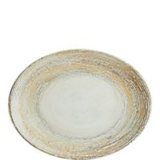 Patera Moove Servierplatte oval 31x24cm Beige Porzellan