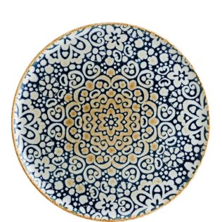 Alhambra Gourmet Pizzateller 32cm Blau Porzellan