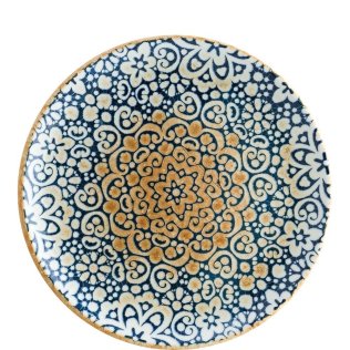 Alhambra Gourmet Teller flach 17cm Blau Porzellan