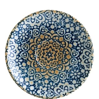 Alhambra Gourmet Untertasse 12cm Blau Porzellan