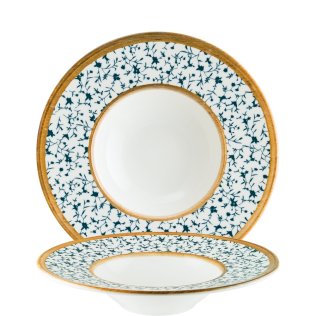 Calif Banquet Pastateller 28cm Blau Porzellan