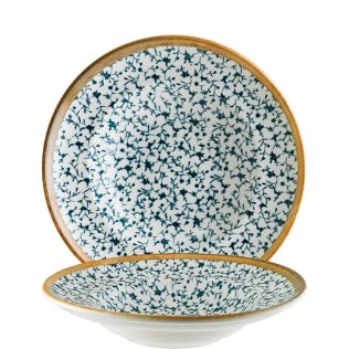 Calif Gourmet Pastateller 27cm Blau Porzellan