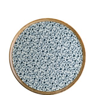 Calif Gourmet Pizzateller 32cm Blau Porzellan