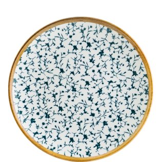 Calif Gourmet Teller flach 30cm Blau Porzellan