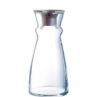 Fluid Karaffe 62 cl mit Plastikdeckel 91 x mm Transparent