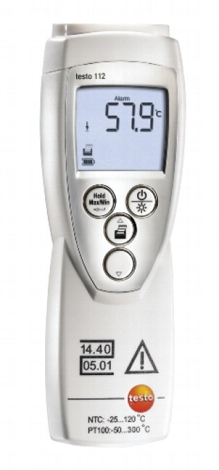 testo 112 Temperatur-Messgerät 182 x 64 mm