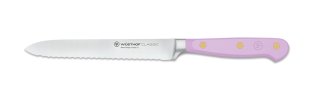 Aufschnittmesser mit Wellenschliff Purple Yam CLASSIC Klingenlänge 14 cm