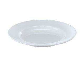 Teller tief Melamin weiß Ø 235 mm