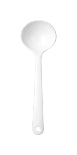 Schöpfkelle 130 ml weiß Kunststoff