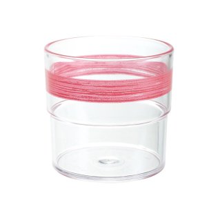 Becher 230 ml Bistro Kunststoff cherry-rot Ø 75 mm, Höhe 78 mm