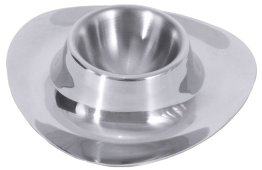 Eierbecher, dreieckig 10 cm x 2,5 Edelstahl