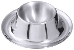 Eierbecher, rund 2 cm Edelstahl
