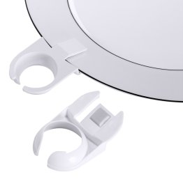 Tellerclip für Gläser Ø 30 mm Weiß Kunststoff