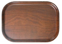 Holztablett 58X38 cm mit rutschfester Oberfläche