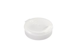 Schnabelbecher Oberteil 4 mm Durchlass Kunststoff natur Transparent