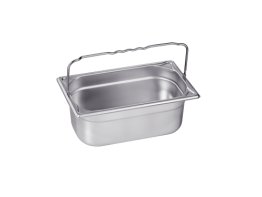 GN-Behälter mit Bügelgriffen GN-B 1/4-100 265 x 162 mm GN 1/4 Edelstahl