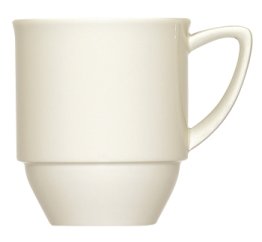 Obere stapelbar 0.22 creme Ø 75 mm Raffinesse Porzellan