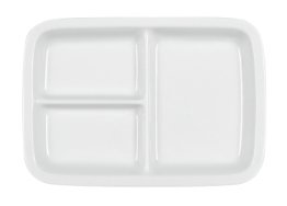 Platte rechteckig 3-teilig 5983/27 cm weiß Krankenhaus