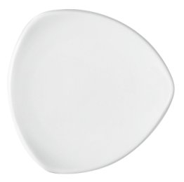 Teller flach coup dreieckig 7153/32 cm weiß Options Porzellan