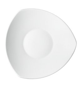 Teller tief coup dreieckig 7153/30 cm weiß Options Porzellan