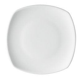Teller flach coup viereckig 7152/15 cm weiß Options Porzellan