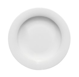 Teller tief Fahne 8050/23 cm weiß Dialog Porzellan