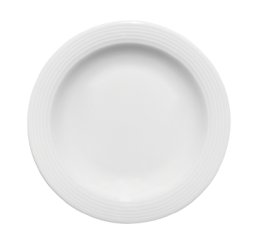 Teller halbtief Fahne 8050/20 cm weiß Dialog Porzellan