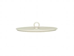 Deckel oval 12 cm Noble China Purity Porzellan