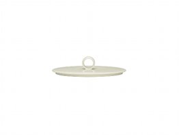 Deckel oval 16 cm Noble China Purity Porzellan