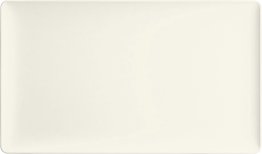 Platte rechteckig coup 42x20cm Purity