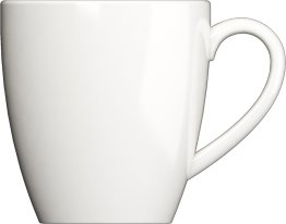 Becher 0,32 l weiß Bonn