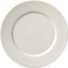 Teller flach rund Fahne 24 cm Purity Reflections Porzellan