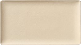 Teller flach quadratisch coup 20 x cm Pearls Champagne Porzellan