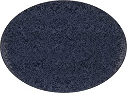Servierplatte oval coup 33 x 24 cm Pearls Dark