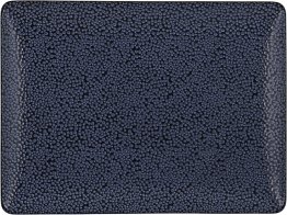 Platte rechteckig coup 20 x 15 cm Pearls Dark